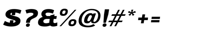 Oliviar Sans Bold Italic Ex Font OTHER CHARS