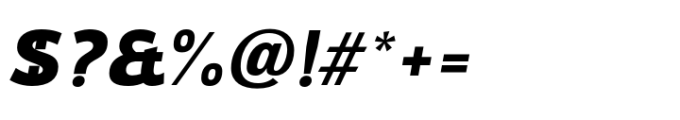 Oliviar Sans Bold Italic Font OTHER CHARS