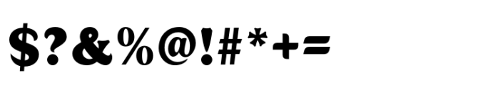 Oliviera Black Font OTHER CHARS