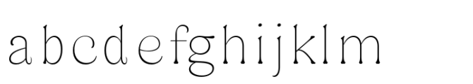 Oliviera Thin FONT