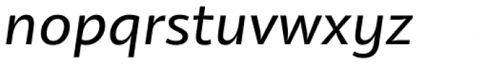 Olivine Wide Italic Font LOWERCASE