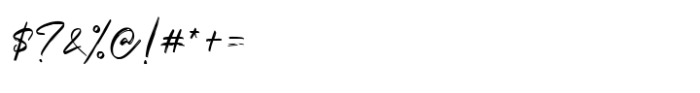 Ollykers Regular Font OTHER CHARS