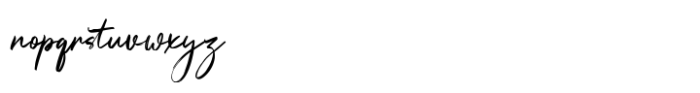 Ollykers Regular Font LOWERCASE