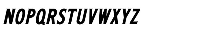 Olpal Inline Bold Oblique Font UPPERCASE