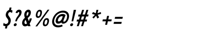 Olpal Sans Bold Oblique Font OTHER CHARS
