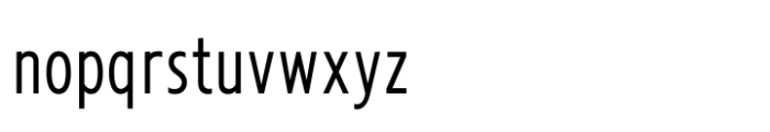 Olpal Sans Regular Font LOWERCASE