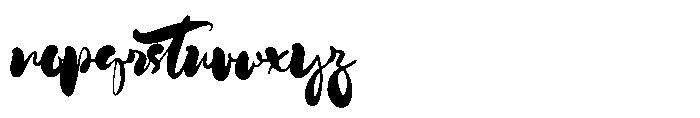Olswyn Font LOWERCASE