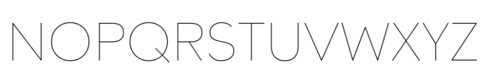 Olyford Alt Thin Font UPPERCASE