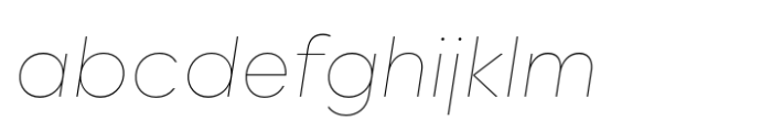 Olyford Pro Thin Italic FONT
