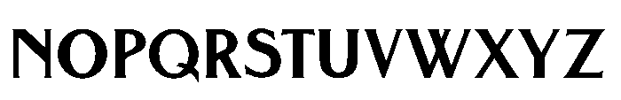 Olympus Bold Font UPPERCASE