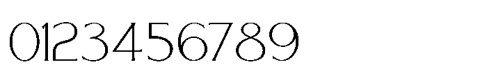 Olympus Light Font OTHER CHARS