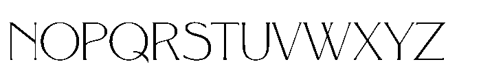 Olympus Light Font UPPERCASE