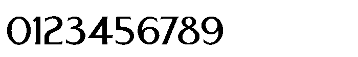 Olympus Medium Font OTHER CHARS