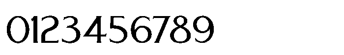 Olympus Regular Font OTHER CHARS