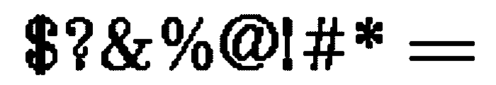 OldStandardTT Regular Font OTHER CHARS