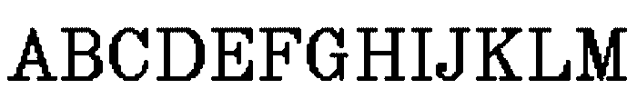 OldStandardTT Regular Font UPPERCASE