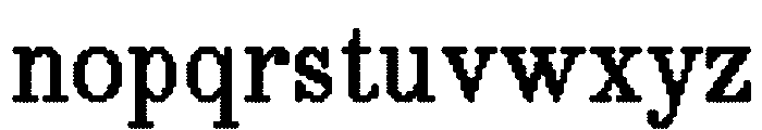OldStandardTT Regular Font LOWERCASE