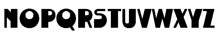 Oldehove Regular Font UPPERCASE