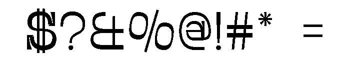 Oldita Light Font OTHER CHARS