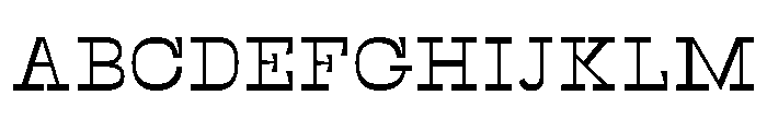 Oldita Light Font UPPERCASE