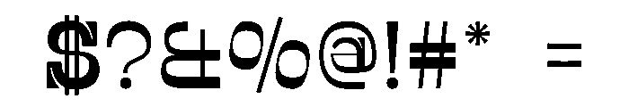 Oldita Regular Instance Font OTHER CHARS