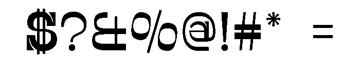 Oldita Regular Font OTHER CHARS