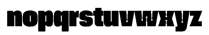 OldschoolGraphic 1000 Font LOWERCASE