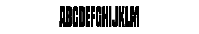 OldschoolGraphic 100 Font UPPERCASE
