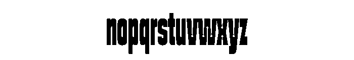 OldschoolGraphic 100 Font LOWERCASE