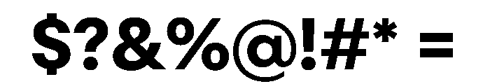 OldschoolGrotesk Bold Font OTHER CHARS