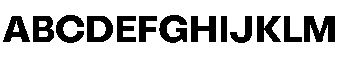 OldschoolGrotesk Bold Font UPPERCASE