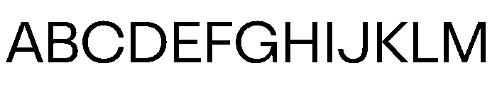 OldschoolGrotesk Book Font UPPERCASE