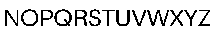 OldschoolGrotesk Book Font UPPERCASE