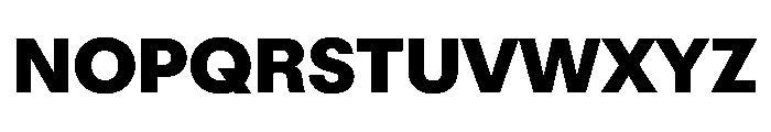OldschoolGrotesk ExtraBold Font UPPERCASE