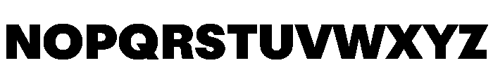 OldschoolGrotesk Heavy Font UPPERCASE