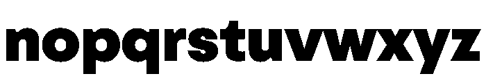 OldschoolGrotesk Heavy Font LOWERCASE