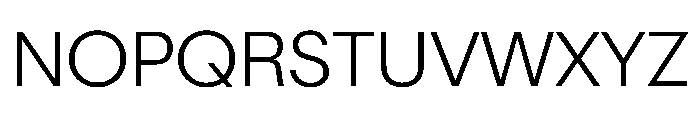 OldschoolGrotesk Light Font UPPERCASE