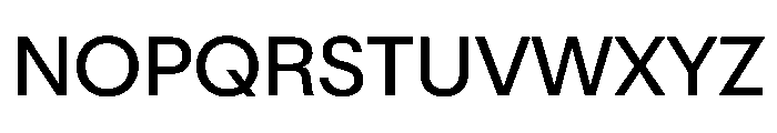 OldschoolGrotesk Regular Font UPPERCASE