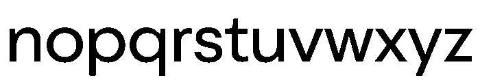OldschoolGrotesk Regular Font LOWERCASE