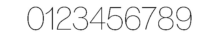 OldschoolGrotesk Thin Font OTHER CHARS
