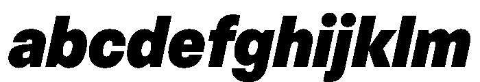 OldschoolGroteskCompact HeavyItalic FONT