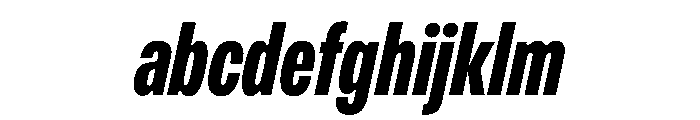 OldschoolGroteskCompressed BoldItalic FONT