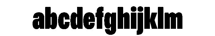 OldschoolGroteskCompressed Heavy FONT
