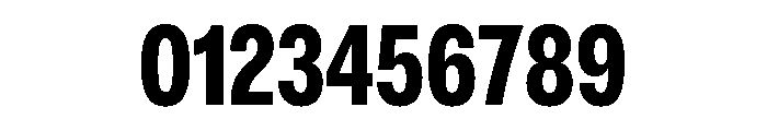 OldschoolGroteskCondensed Bold Font OTHER CHARS