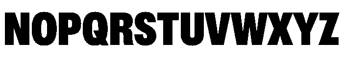 OldschoolGroteskCondensed Heavy Font UPPERCASE