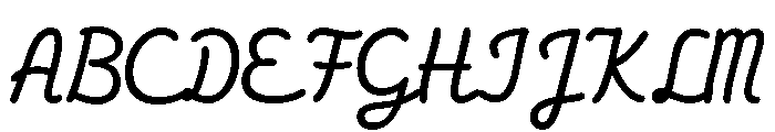 OlympeMonoHacked Regular Font UPPERCASE
