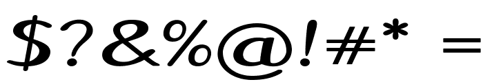 Olcen-ExpandedBold Font OTHER CHARS