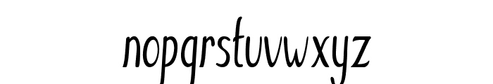 Olcen-ExtracondensedRegular Font LOWERCASE