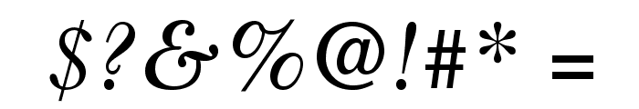 OldStyle7Std-Italic Font OTHER CHARS