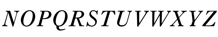 OldStyle7Std-Italic Font UPPERCASE